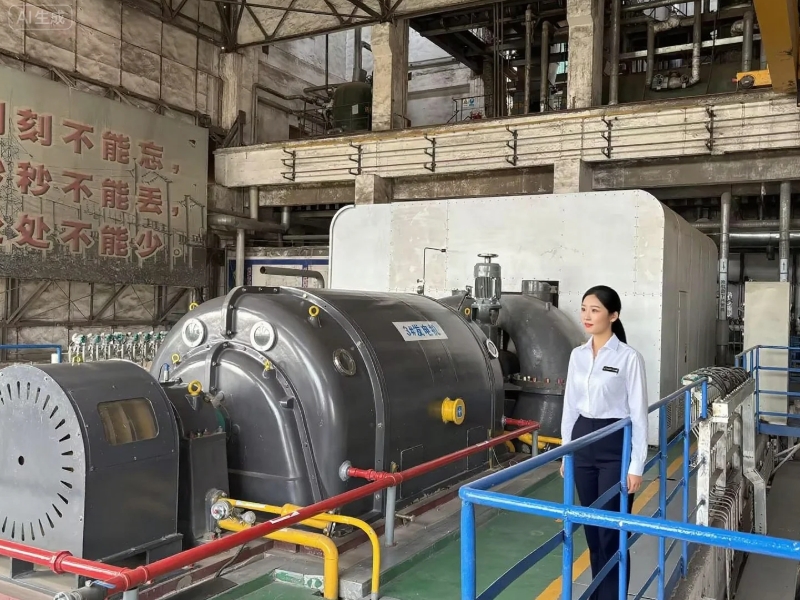 電廠汽包爐和直流爐現場