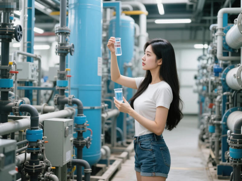 半導體電子行業用純化水系統現場圖 半導體電子行業用純化水系統現場圖