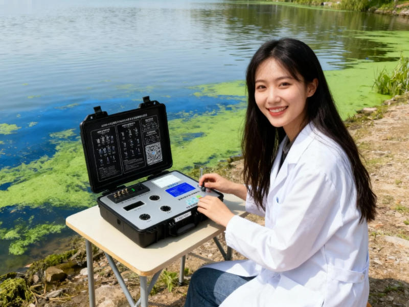 便攜式水質(zhì)快速檢測儀在污廢水使用現(xiàn)場 便攜式水質(zhì)快速檢測儀在污廢水使用現(xiàn)場